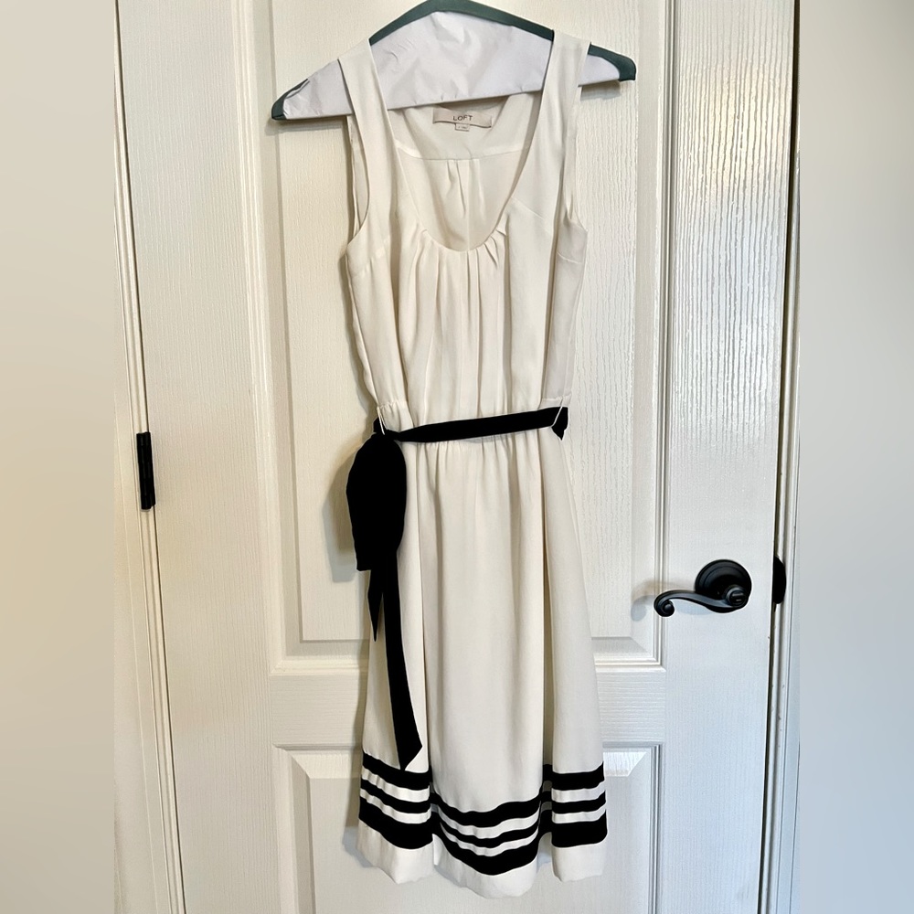 LOFT White Cocktail Dress